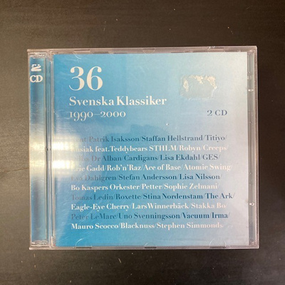 V/A - 36 svenska klassiker 1990-2000 2CD