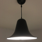 Verner Panton design: iso Pantop kattovalaisin, väri musta - pikkukuva 1