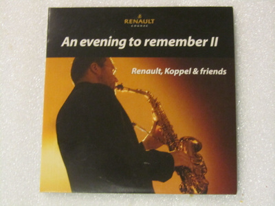 Renault, Koppel & Friends • An Evening To Remember Mini-CD