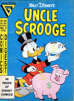 Gladstone Comics Digest: Uncle Scrooge No.2 1987