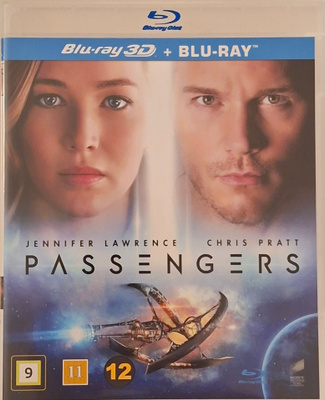 PASSENGERS 3D BLU-RAY + BLU-RAY (2 DISC)