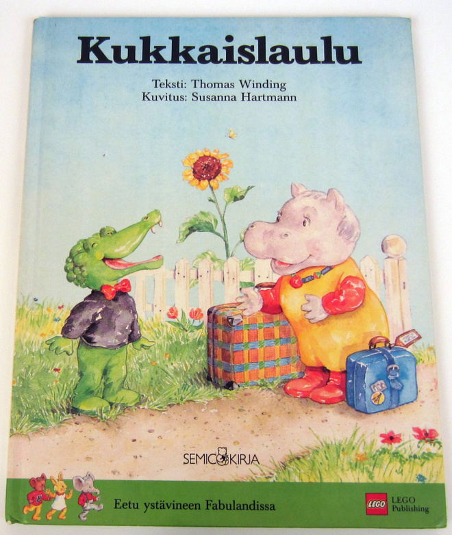 Kukkaislaulu Lego Fabuland kirja