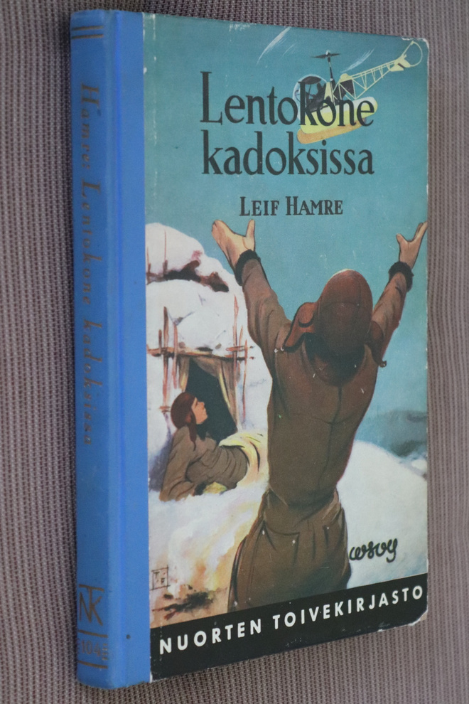 Leif Hamre : Lentokone kadoksissa ( NTK 2.p. 1964 )