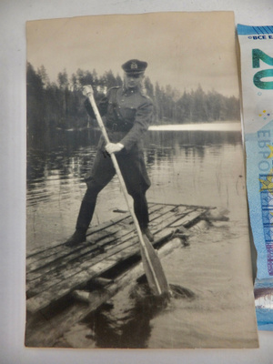 VANHA Valokuva Ilmavoimat Lentäjä