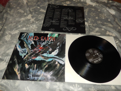 Iced earth - Night of the stormrider vinyyli