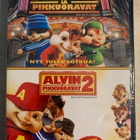 Alvin ja pikkuoravat 1&2 (2DVD) suomipuhe (UUSI) - pikkukuva 1