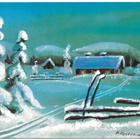 Joulupostimerkki 0,70mk (1981) Säkylä kortilla loisto - pikkukuva 2
