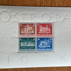 SAKSA REICH 1935 OSTROPA BL 3** (aitous todistus) - pikkukuva 1