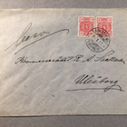 Postilähetys v. 1901 Rovaniemeltä Ouluun - pikkukuva 1