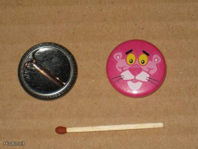 Pink Panther rintanappi 1" (m1)