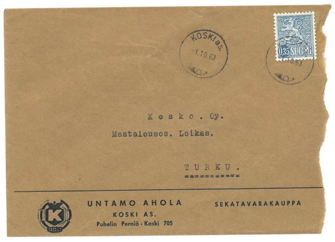 Firmakuori Perniö Untamo Ahola Koski as.