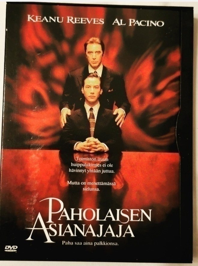 Paholaisen Asianajaja Dvd