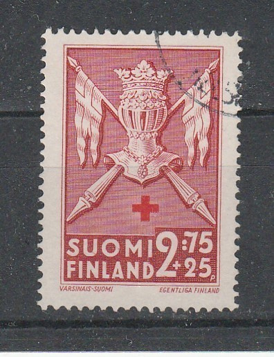 Suomi 1942, PR merkki 2,75mk+25p,  , leimattu