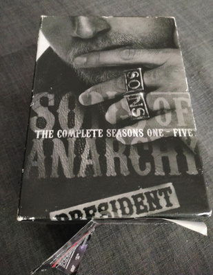 Sons Of Anarchy 1-5 DVD Boksi