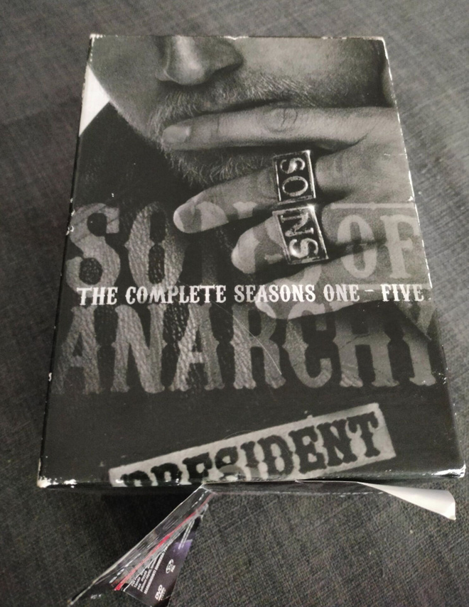 Sons Of Anarchy 1-5 DVD Boksi