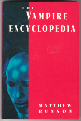 Matthew Bunson: The Vampire Encyclopedia