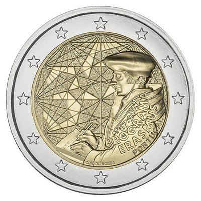 2 Euroa PORTUGALI 2022 ERASMUS UNC
