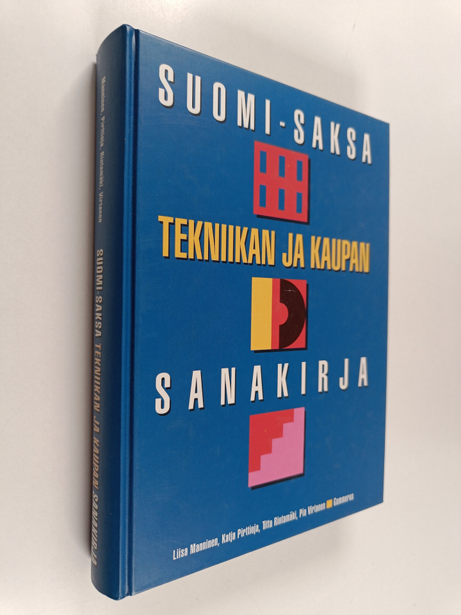 Liisa Manninen : Suomi-saksa : tekniikan ja kaupan sanakirja