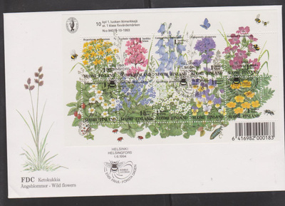 FDC 1994 Ketokukkia BL13
