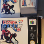 N64 Olympic Hockey + kotelo + ohjeet (scn) - pikkukuva 1
