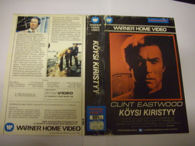 Vhs kansipaperi Fix - KÖYSI KIRISTYY  (Sis.postikulut)