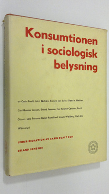 Carin (red.) Boalt : Konsumtionen i sociologisk belysning