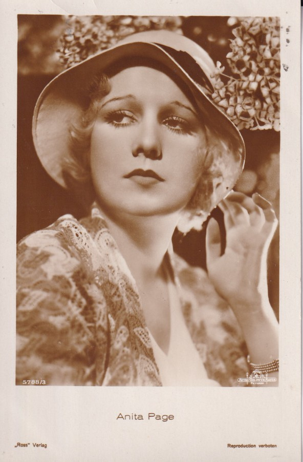 Anita Page , Film Star,  b667