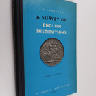 C. A. Bodelsen : A survey of English institutions - pikkukuva 1