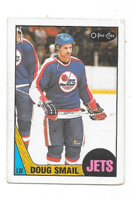 1987-88 OPC #181 Doug Smail , Winnipeg Jets