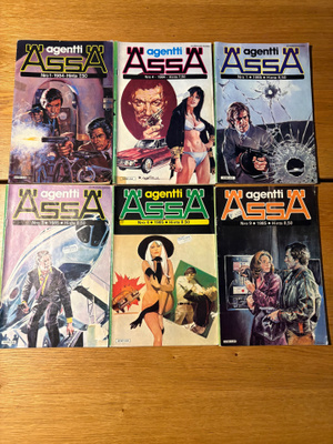 Agentti ässä 1,4/1984 1,3,4,9/1985