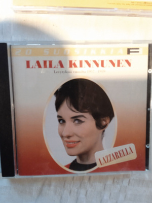 CD- LEVY : 20 SUOSIKKIA : LAILA KINNUNEN : LAZZARELLA