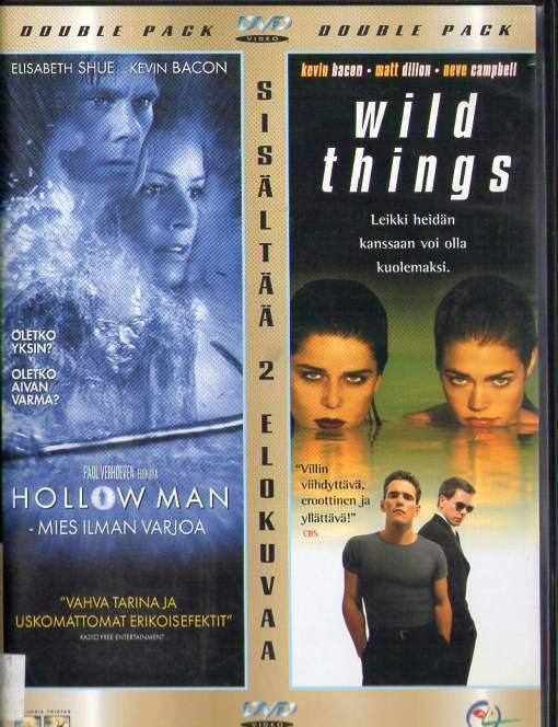 Hollow Man & Wild Things	(2 541)	k	-FI-	suomik.	DVD	(2)