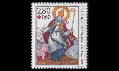 Ranska 2998A ** Punainen Risti (12 1/2 : 13) (1993)