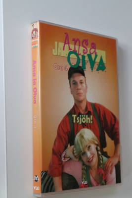 DVD Ansa ja Oiva Osa 4 Tsjöh! ( 2000 YLE )