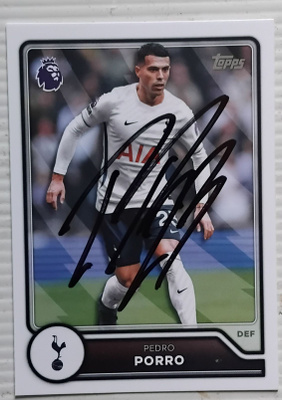 Pedro Porro Tottenham signed