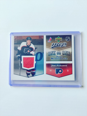 Joni Pitkänen 06-07 MVP One on One Dual Memorabilia