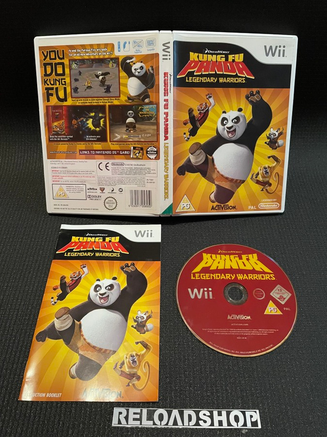 Kung Fu Panda Legendary Warriors Wii - CiB