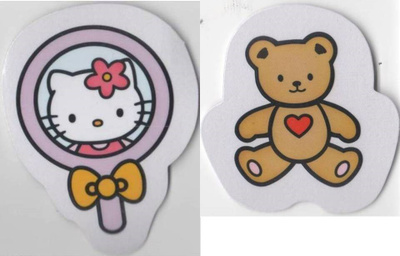 tarra ** Hello Kitty tarra tai kiiltokuva - erilaisia