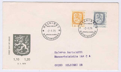 1979 leijonat FDC