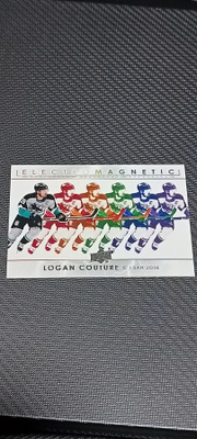 2021-22 UD Series 1 Electromagnetic #EM-28 Logan Couture