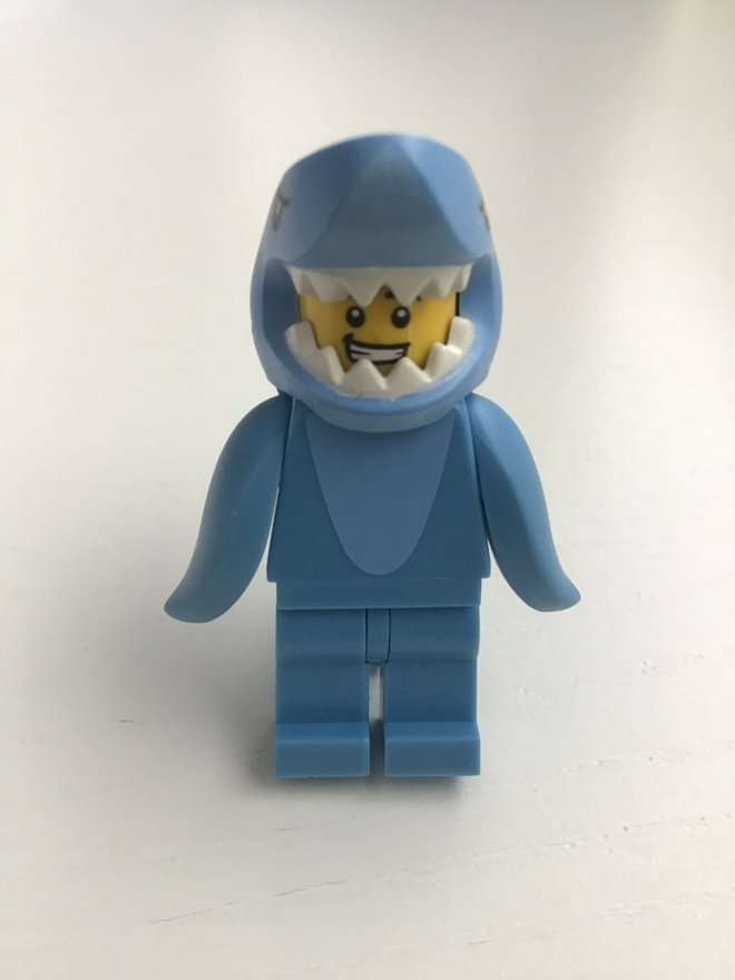 Lego Series 15 Shark suit guy