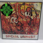 SOCIAL UNREST - SONGS FOR SINNERS UUSI  7" - pikkukuva 1