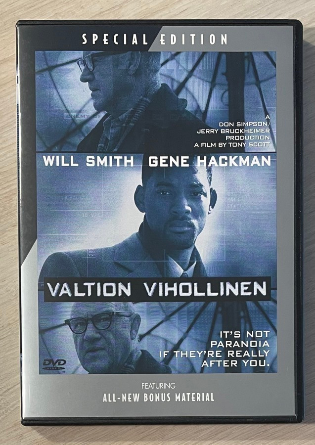Valtion vihollinen (1998) Will Smith, Gene Hackman