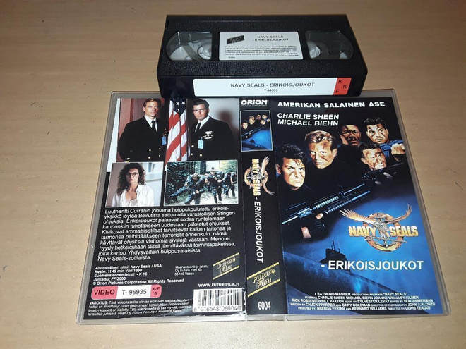 Navy Seals - Erikoisjoukot - SF VHS (Future Film)