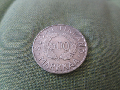 Olympia 500 Markkaa v.1952 Helsinki