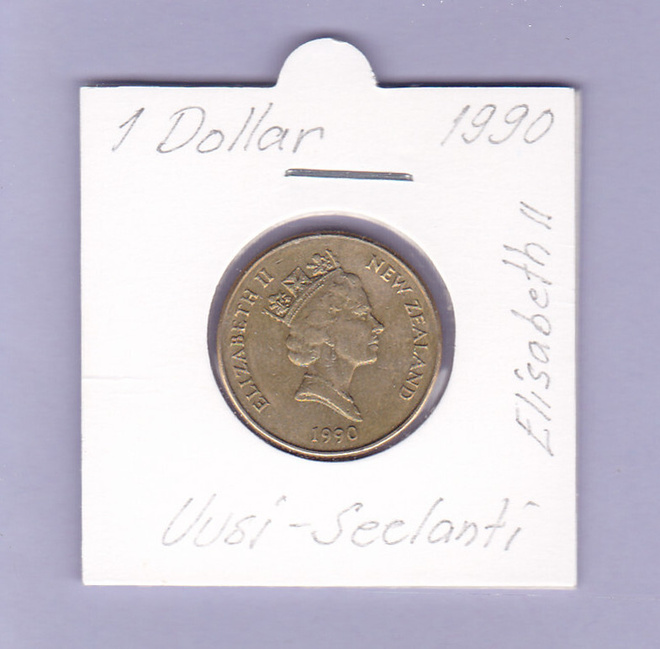 Uusi Seelanti 1 dollar v.1990 KM#78