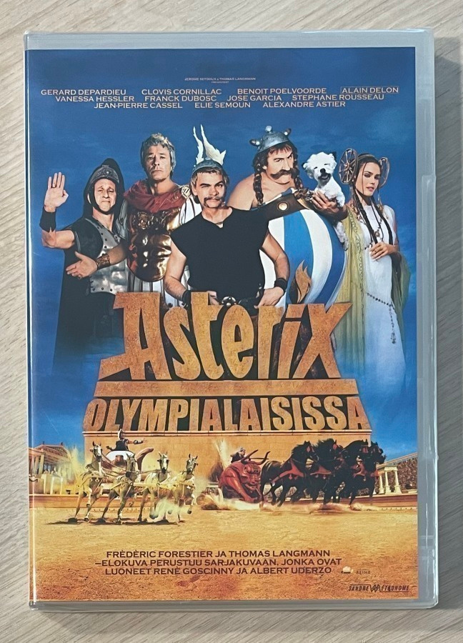 Asterix Olympialaisissa (2008) uusi ja muoveissa