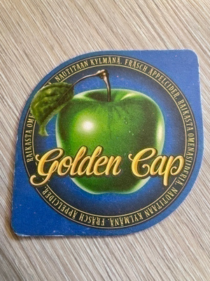 Pahvinen lasinalunen Golden Cap