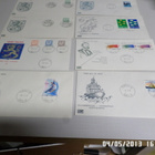 10 kpl FDC kuoria, erikoisleimoin kulkemattomat siistit - pikkukuva 4