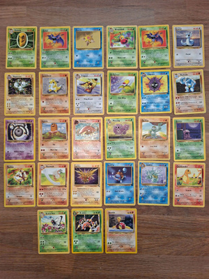 @95, 96, 98 Pokemon korttisetti